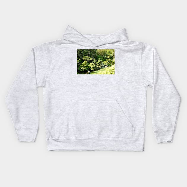 SF Japanese Tea Garden Study 8 Kids Hoodie by bobmeyers